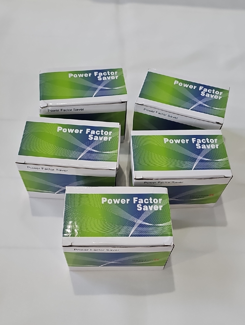 5 Power Factor Saver Devices Boxed Unit - New In Box With Instructions